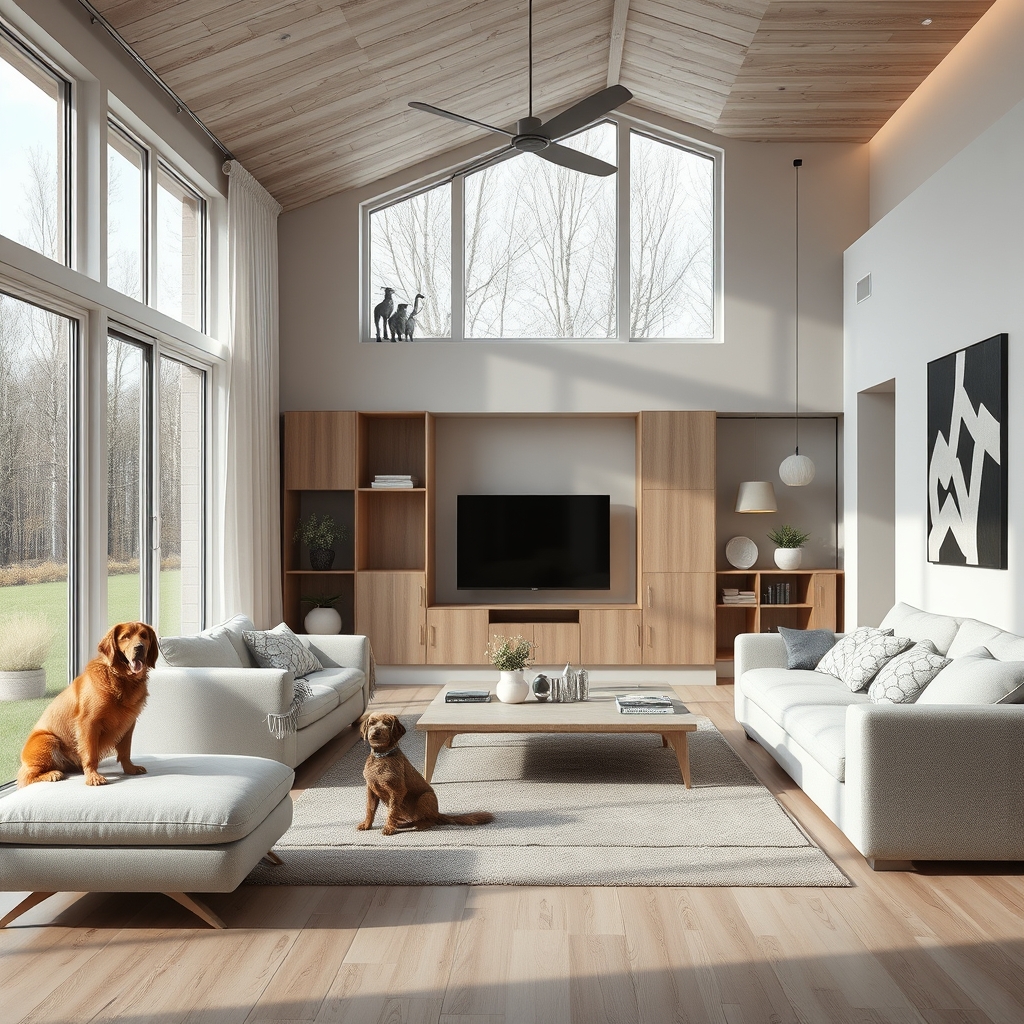 Bydlení pro milovníky zvířat: trendy v designu pro zvířata