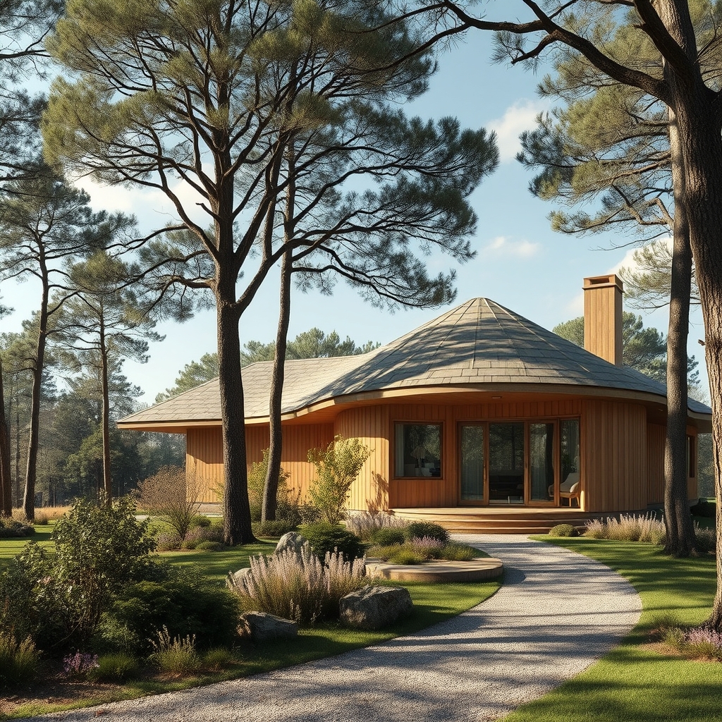 Ekologický rodinný dům uprostřed národního parku – příklad přírodě přátelské architektury