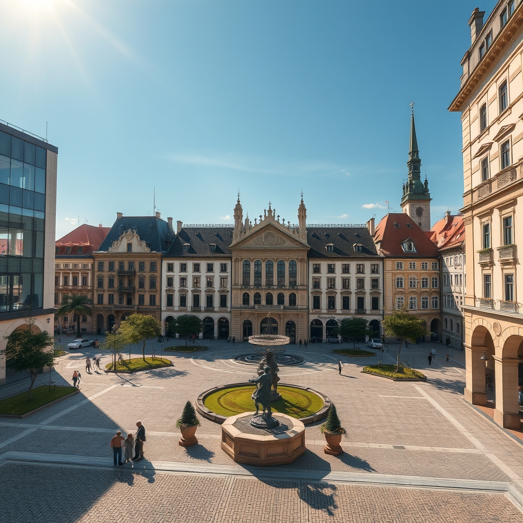Liška, která přelstila tmu: Unikátní zasklení dvora v centru Prahy