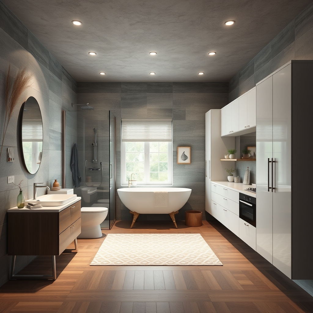 Rekonstrukce koupelny: místo relaxace a odpočinku