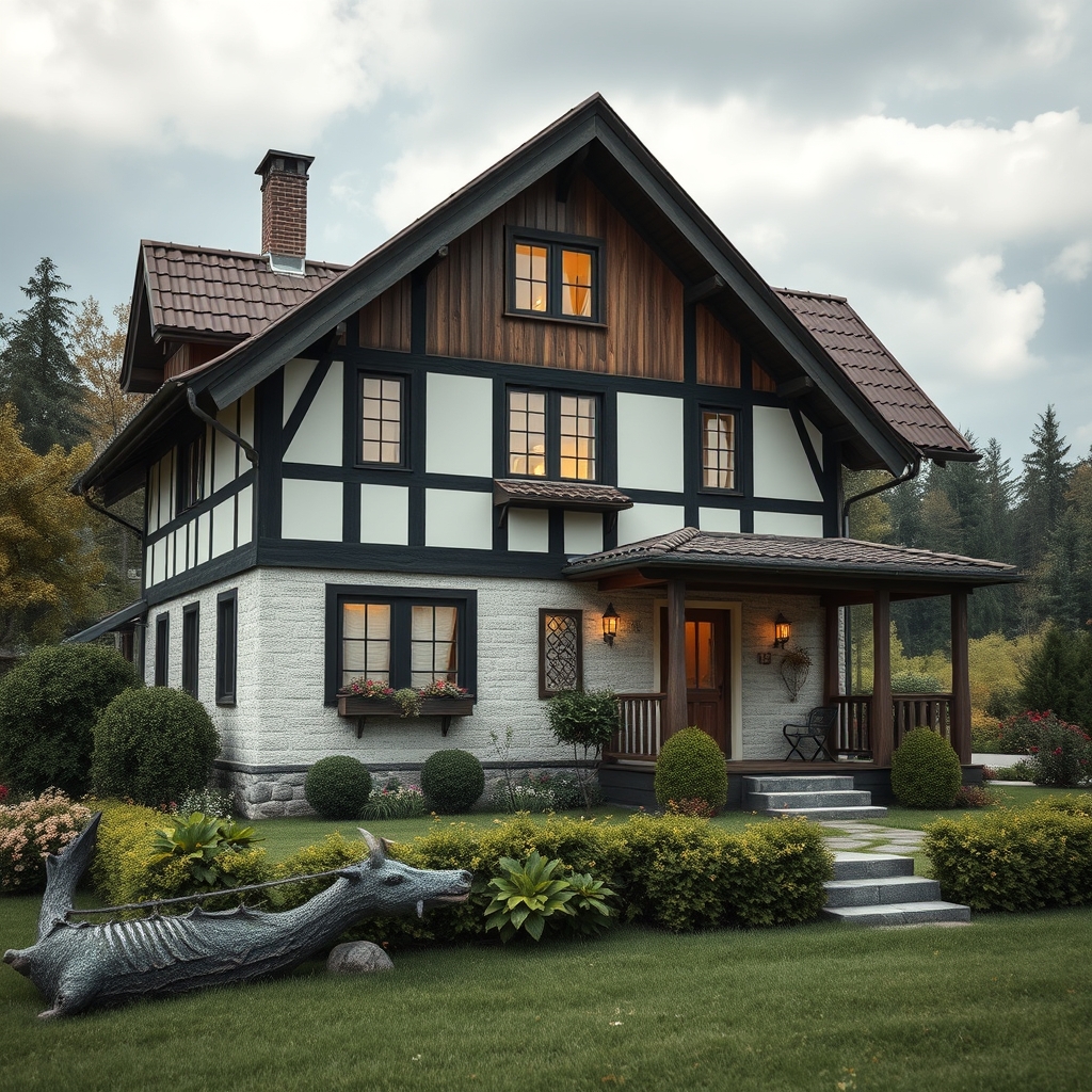 Dům sladěný se zahradou: Inspirace z přírody