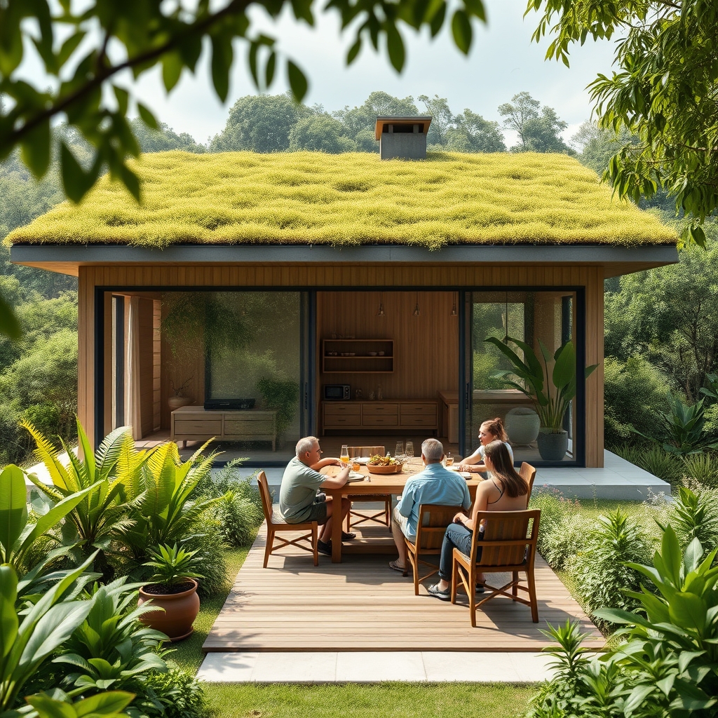 Ekonomické bydlení uprostřed přírody