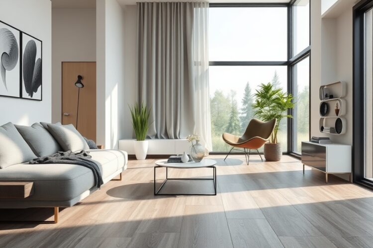 Která podlaha je pro vás ideální? PVC, vinyl nebo linoleum?