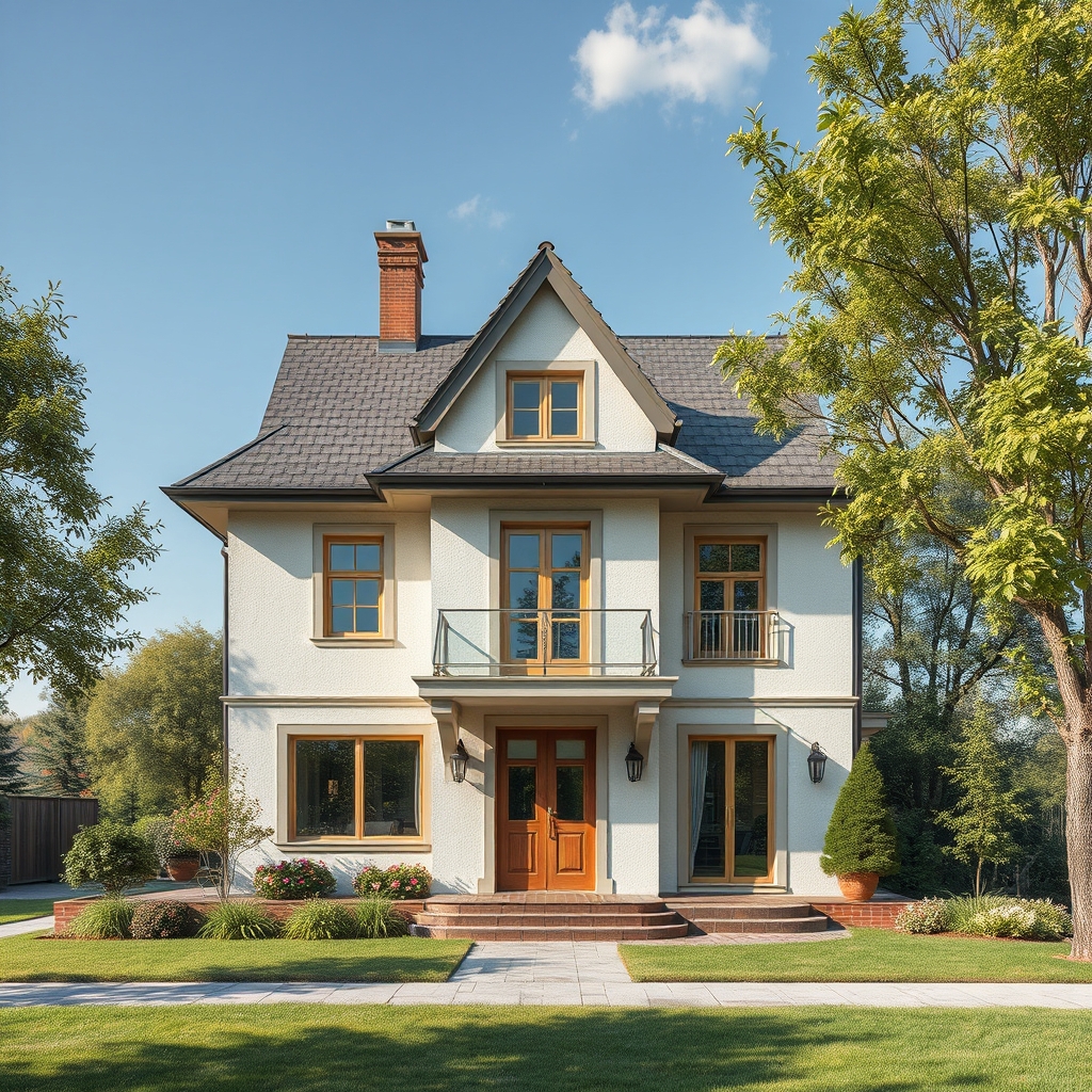 Nadčasový dřevěný dům postavený tradiční technikou: Inspirace pro bydlení