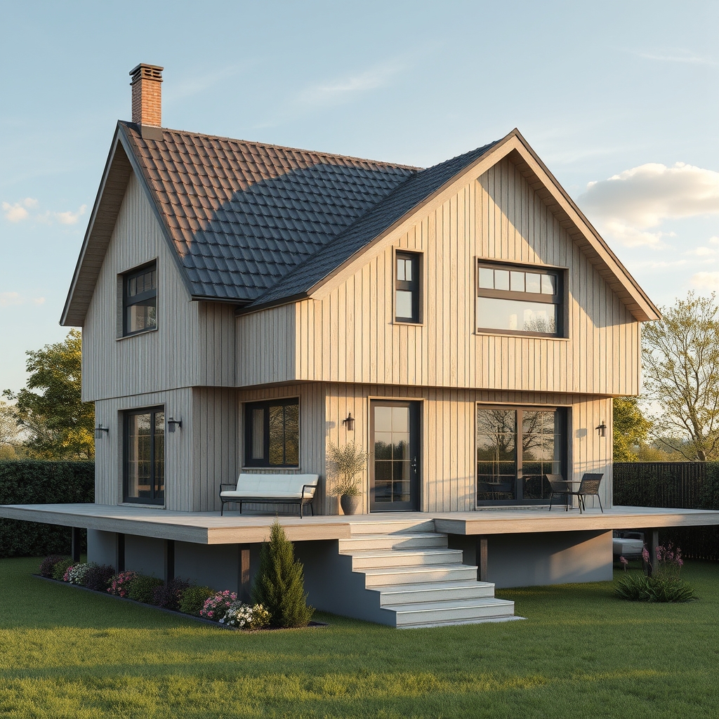 Víkendový dům v Alster County: Inspirace pro bydlení v přírodě